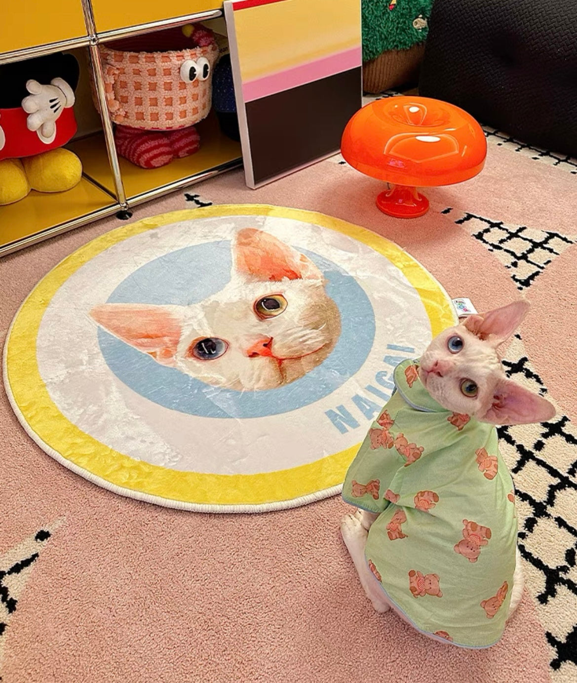 Timeless Pet Portrait Rug