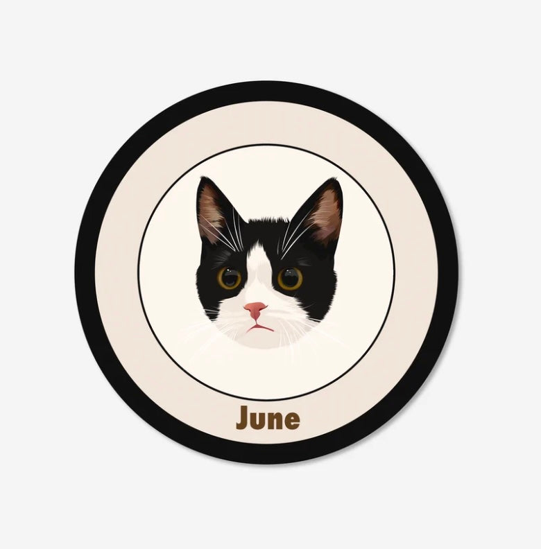 Timeless Pet Portrait Rug