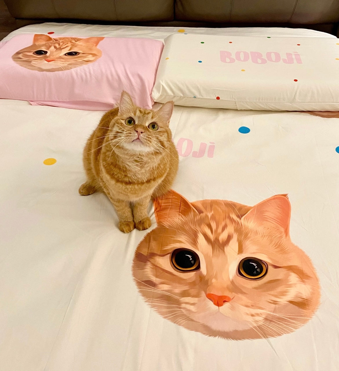 Pet Portrait Bedding Set
