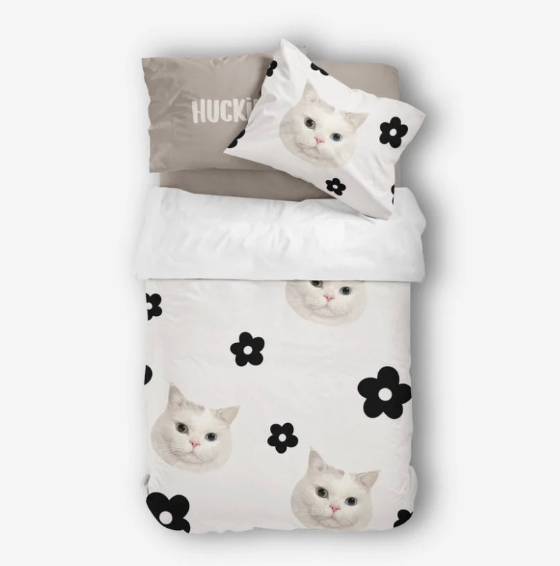 Pet Portrait Bedding Set