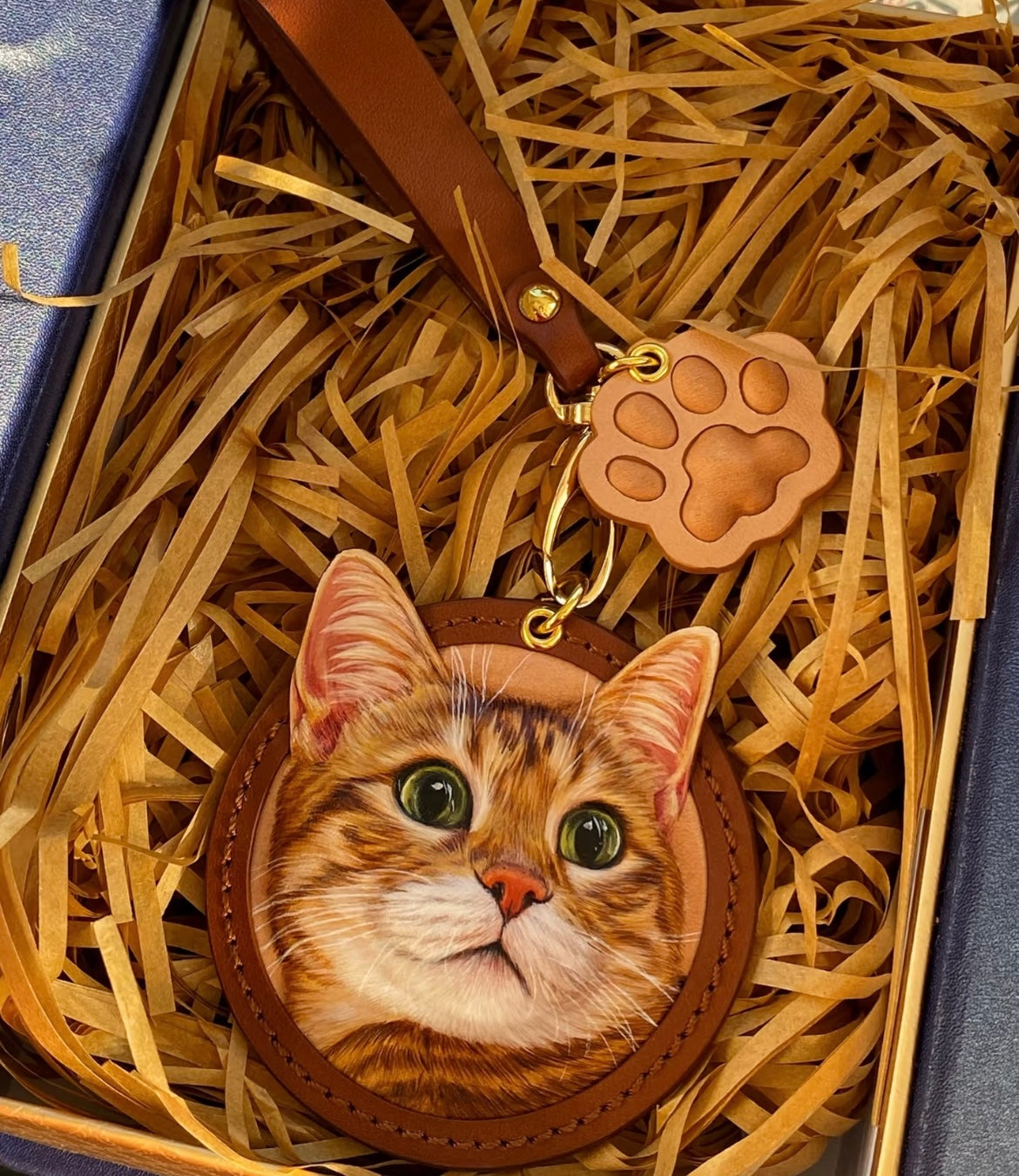 Handcrafted Leather Pet Charm
