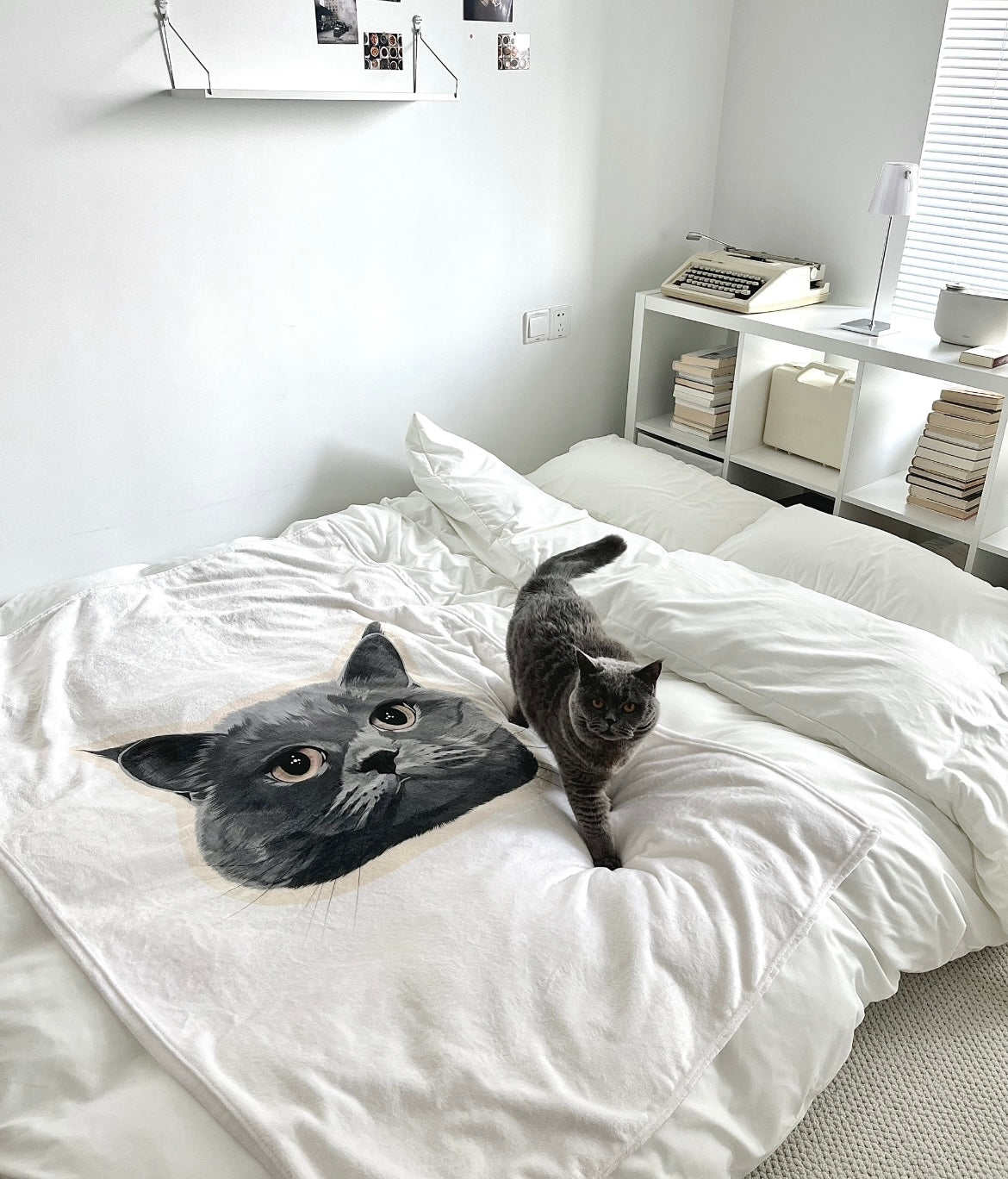 Sherpa & Flannel Luxe Portrait Blanket
